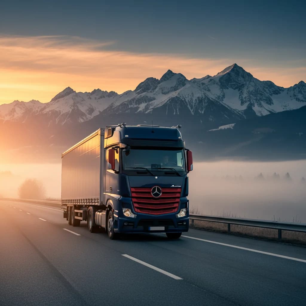 LKW-Transport China Deutschland - Fernfahrt über die Eurasische Landbrücke