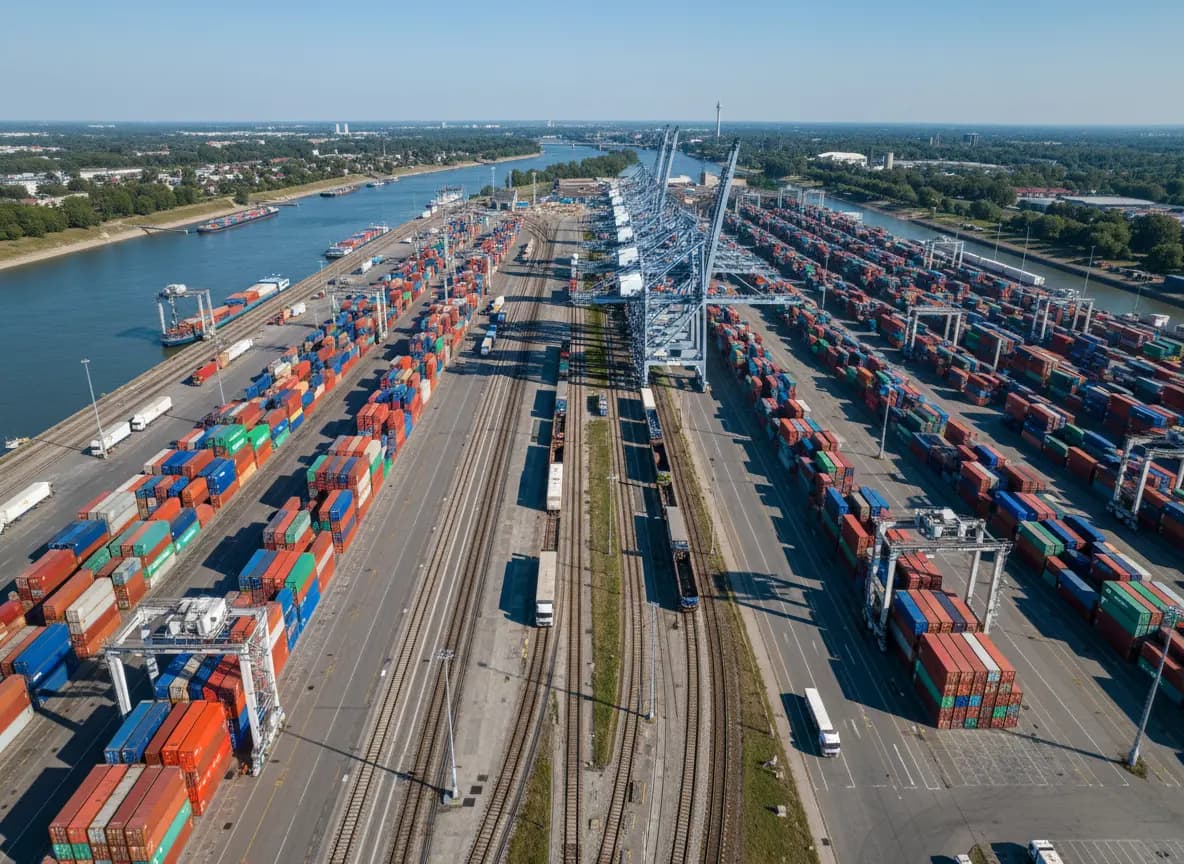 Neue Seidenstraße Deutschland - Duisburg Binnenhafen als europäischer Endpunkt der Belt and Road Initiative