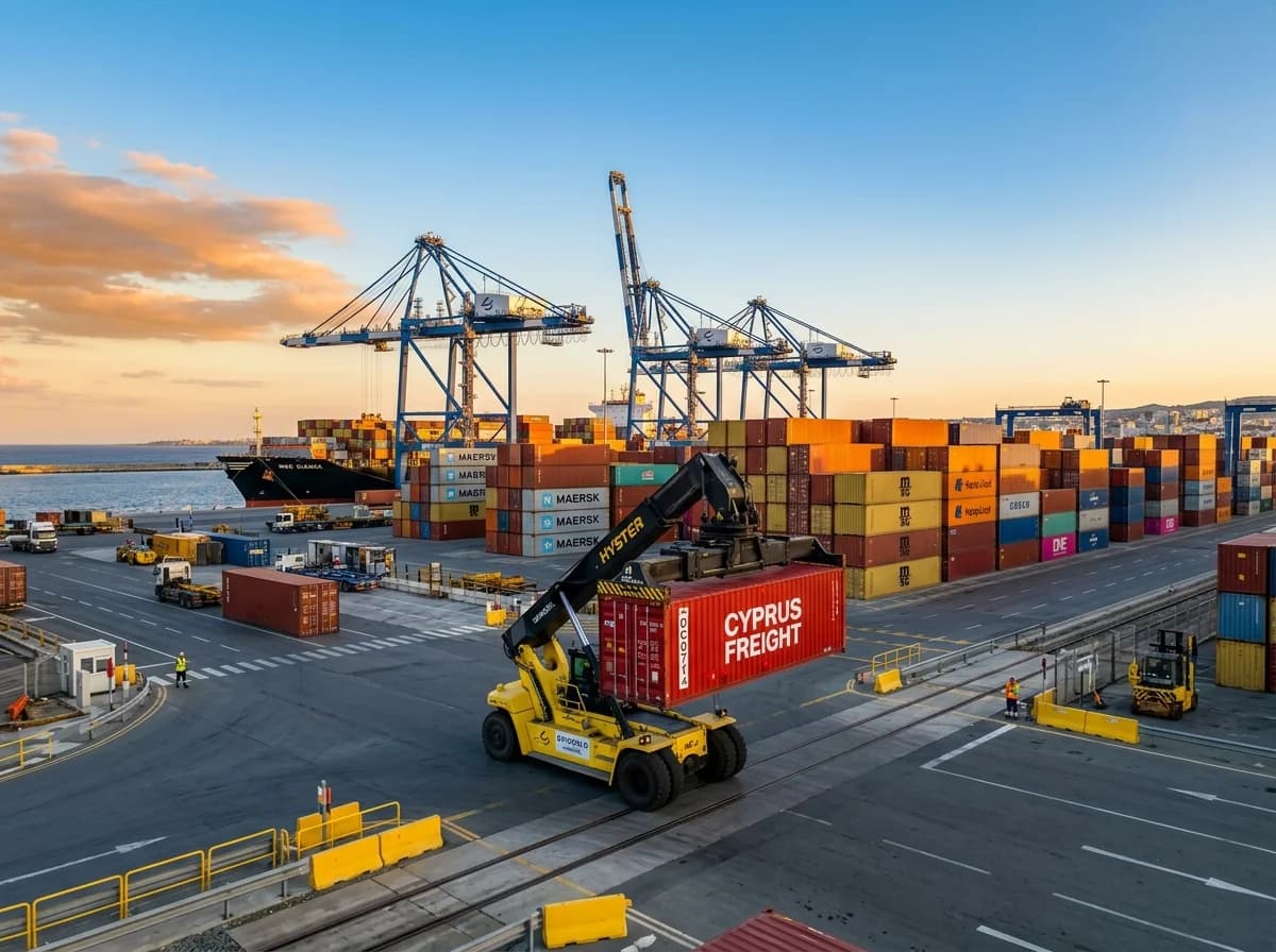 Transporte nach Zypern - Routen über Griechenland und Italien nach Limassol