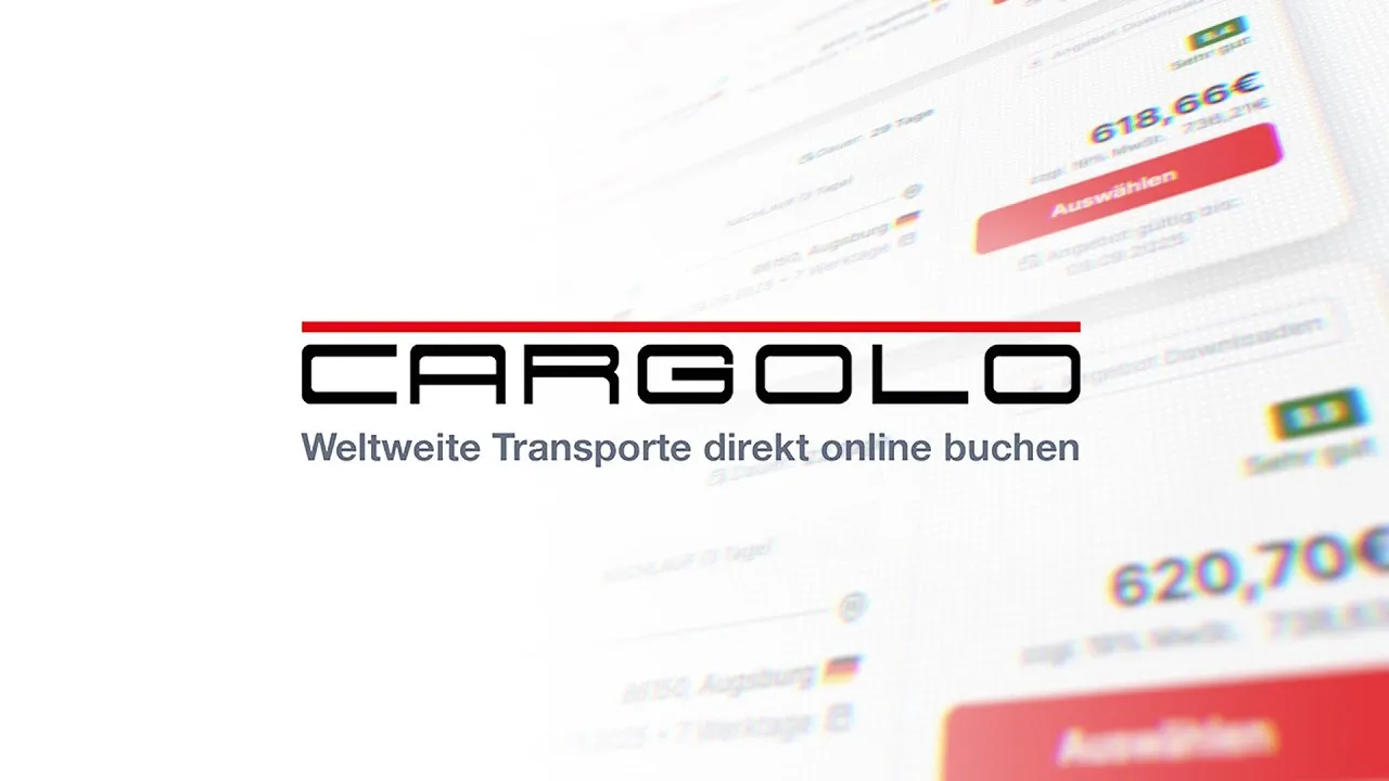 CARGOLO Plattform-Demo: Online-Spedition in unter 2 Minuten